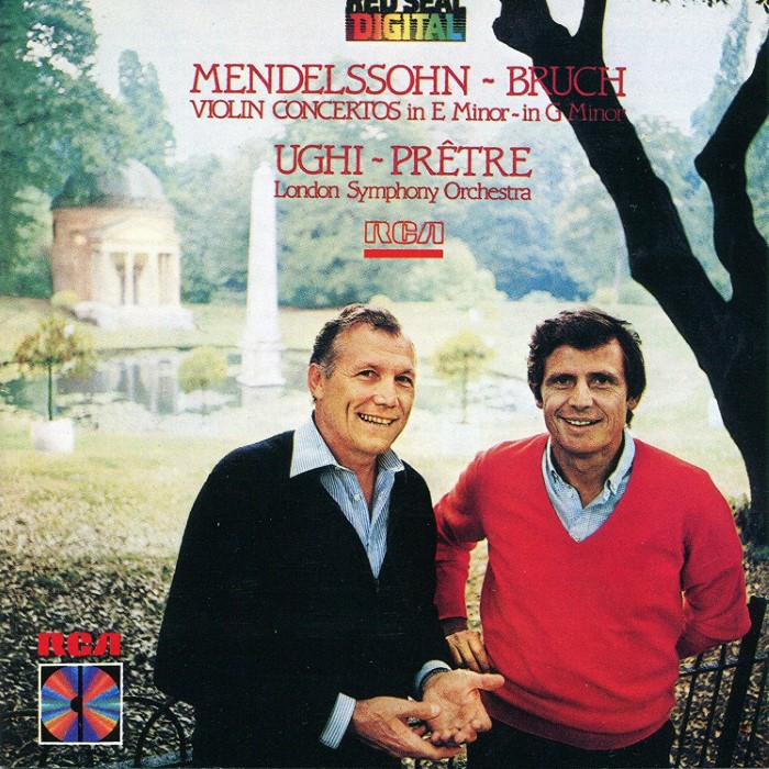 Violin Concertos in E Minor - G Minor (London Symphony Orchestra feat. conductor: Georges Pretre, violin: Uto Ughi) cover