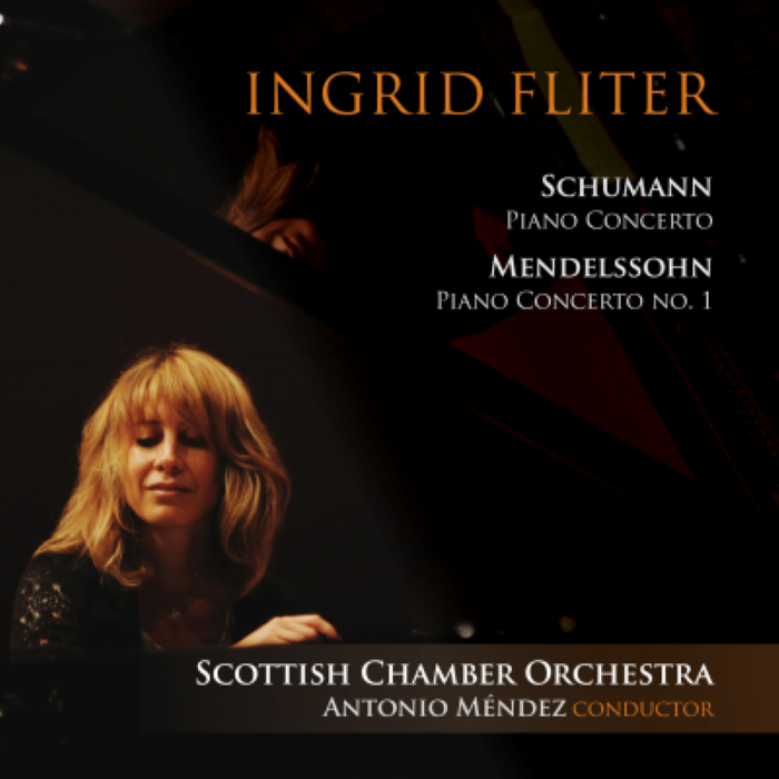 Schumann: Piano Concerto / Mendelssohn: Piano Concerto No. 1 cover