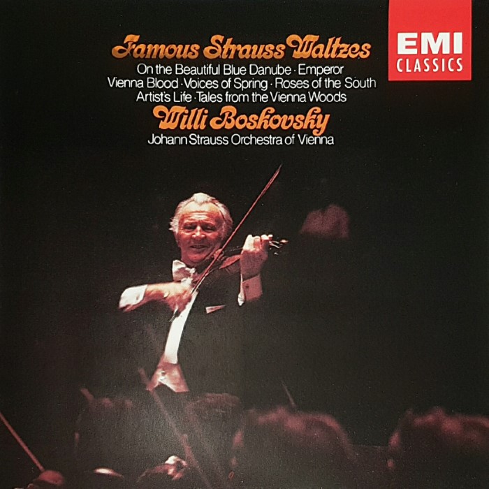 Famous Strauss Waltzes cover