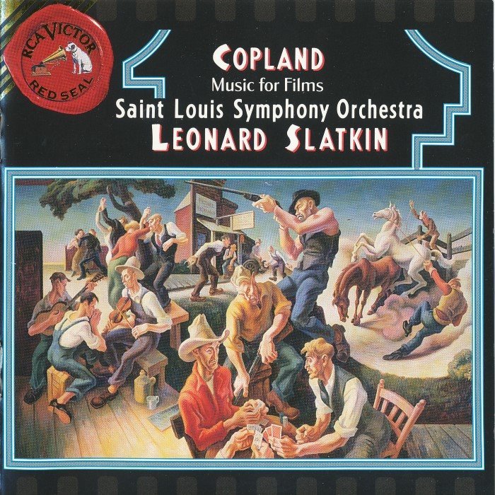 Music for Films (Saint Louis Symphony Orchestra feat. conductor: Leonard Slatkin) cover