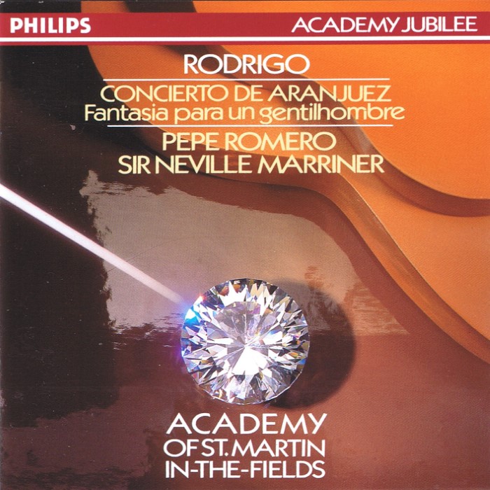 Concierto de Aranjuez / Fantasia para un gentilhombre (Academy of St. Martin-in-the-Fields feat. conductor: Sir Neville Marriner, guitar: Pepe Romero) cover