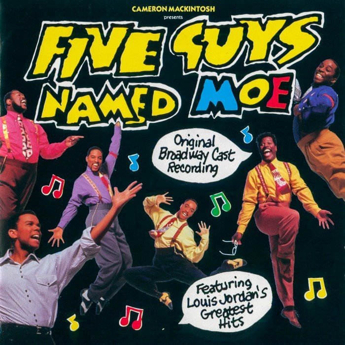 Five Guys Named Moe (original Broadway Cast Recording) cover