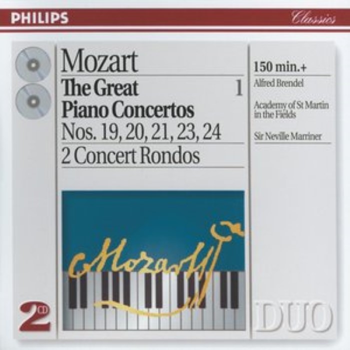 The Great Piano Concertos, Volume 1 cover