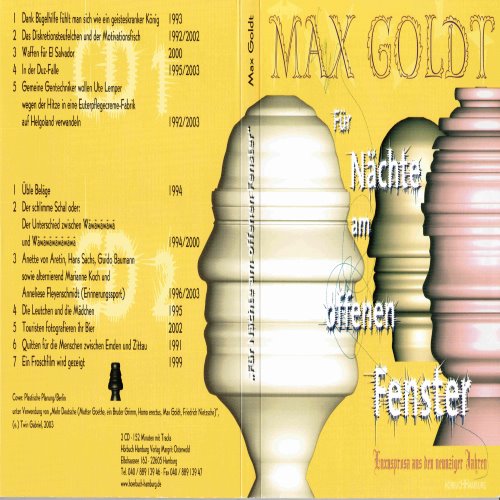 Für Nächte am offenen Fenster (Luxusprosa aus den neunziger Jahren) album thumb