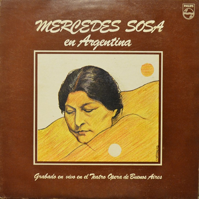 Mercedes Sosa en Argentina cover