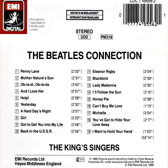 The Beatles Connection cover