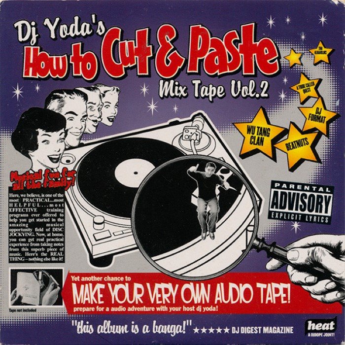 DJ Yoda's How to Cut & Paste: Mix Tape, Volume 2 cover