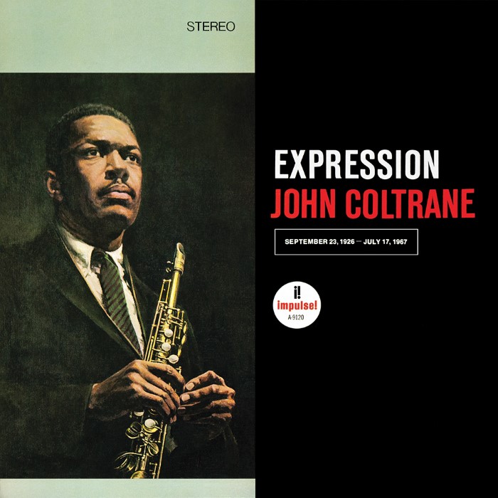 John Coltrane - Expression Vinyl Cover