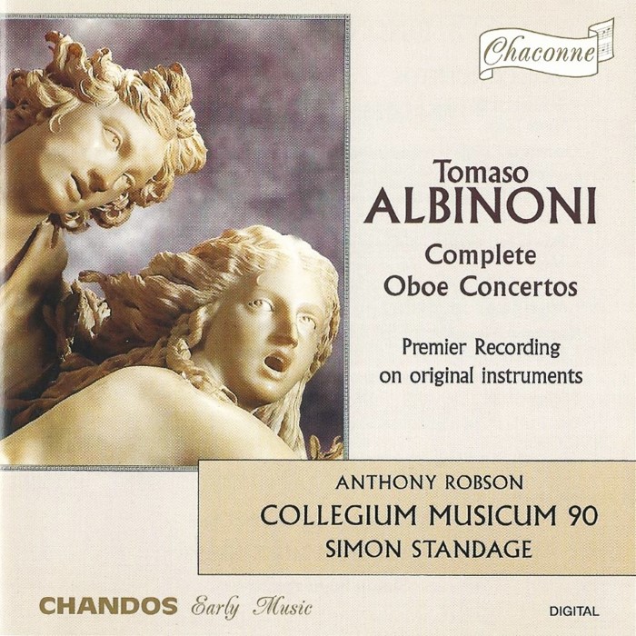 Complete Oboe Concertos cover