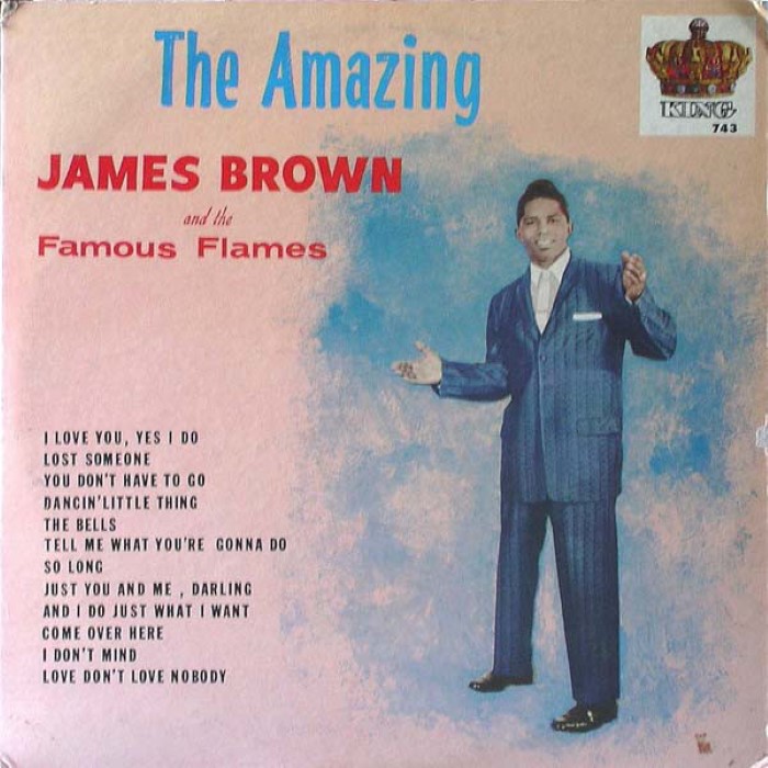 The Amazing James Brown cover