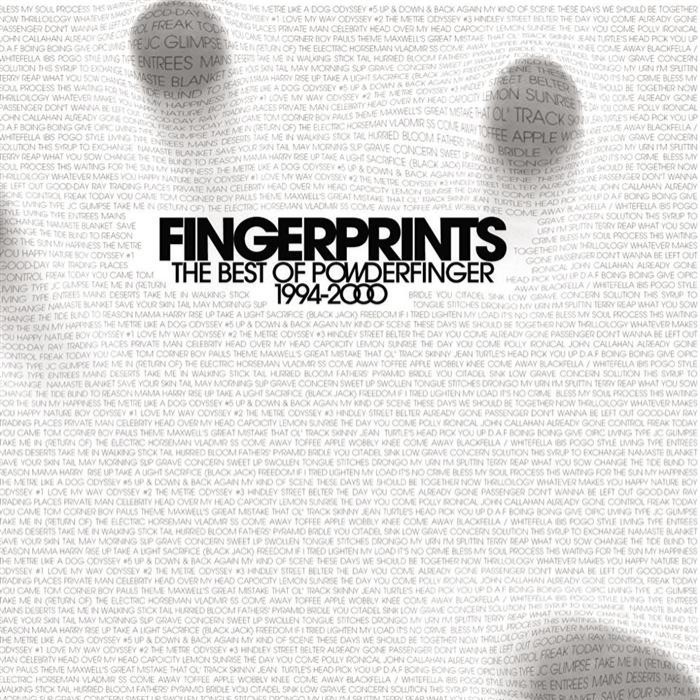 Fingerprints: The Best of Powderfinger 1994-2000 cover