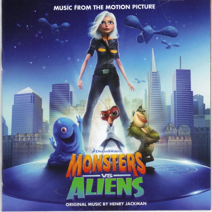 Monsters vs. Aliens cover