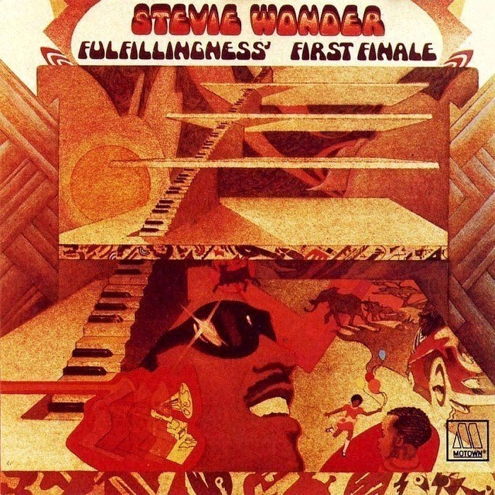 Stevie Wonder - Fulfillingness' First Finale Vinyl Cover