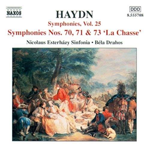Symphonies, Vol. 25: Nos. 70, 71 & 73 "La Chasse" album thumb
