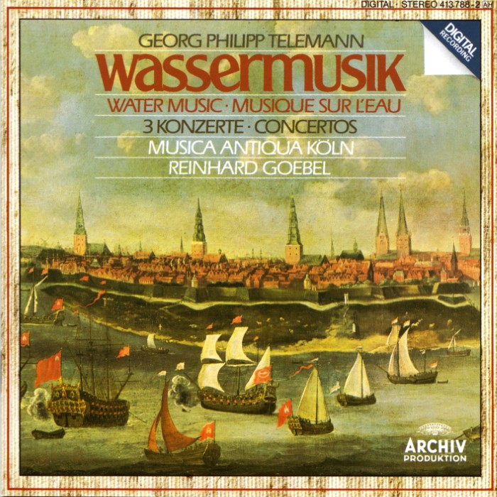 Wassermusik / 3 Konzerte cover