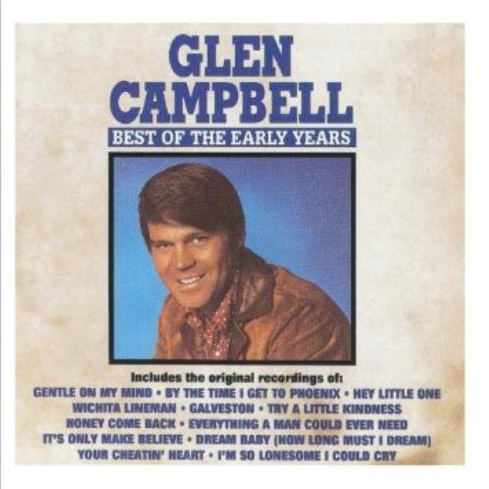 Glen Campbell Best of the Early Years cover
