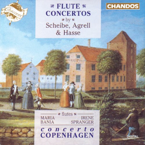 Flute Concertos by Scheibe, Agrell & Hasse album thumb
