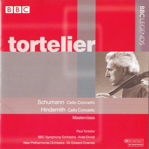 Schumann: Cello Concerto / Hindemith: Cello Concerto / Masterclass album thumb