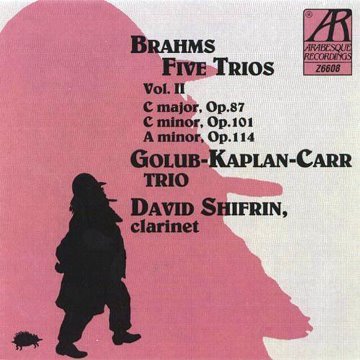 Brahms: Five Trios, Vol. II / C major, Op.87 / C minor, Op.101 / A minor, Op.114 album thumb