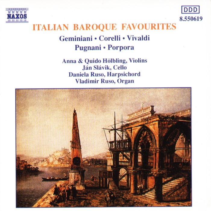 Italian Baroque Favourites cover