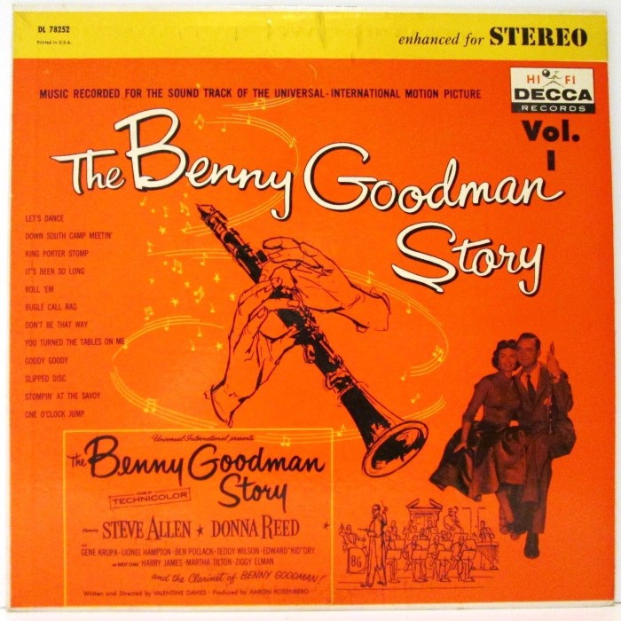 The Benny Goodman Story, Vol. 1 cover