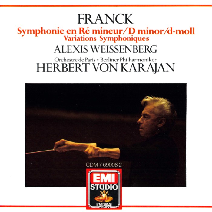 Symphony in D minor / Symphonic Variations for Piano and Orchestra cover