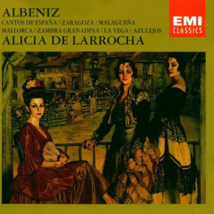 Cantos de España / Zaragoza / Malagueña / Mallorca / Zambra granadina / La Vega / Azulejos cover