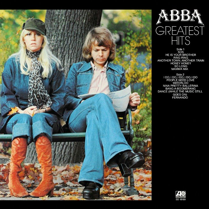 Greatest Hits by Abba album cover