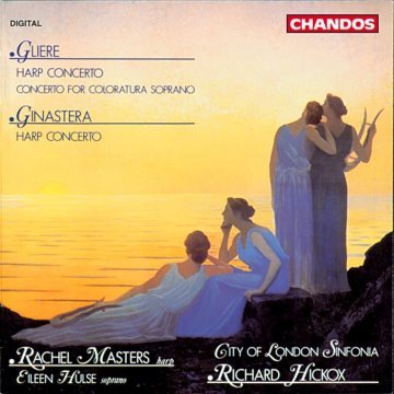 Gliere: Harp Concerto / Concerto for Coloratura Soprano / Ginastera: Harp Concerto album thumb