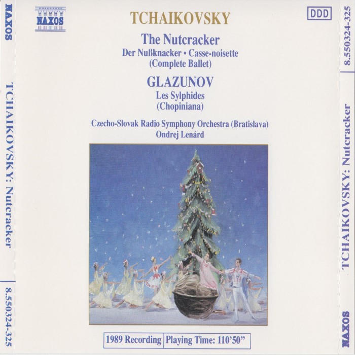 Tchaikovsky: The Nutcracker / Glazunov: Les Sylphides cover