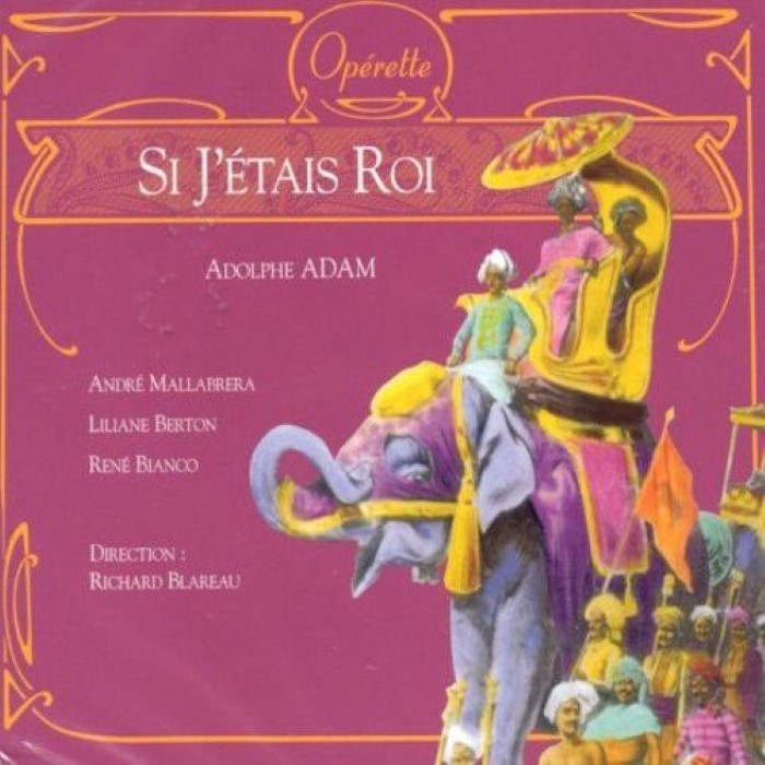 Si j'étais roi (Orchestre de la Société des concerts du Conservatoire feat. conductor: Richard Blareau) cover