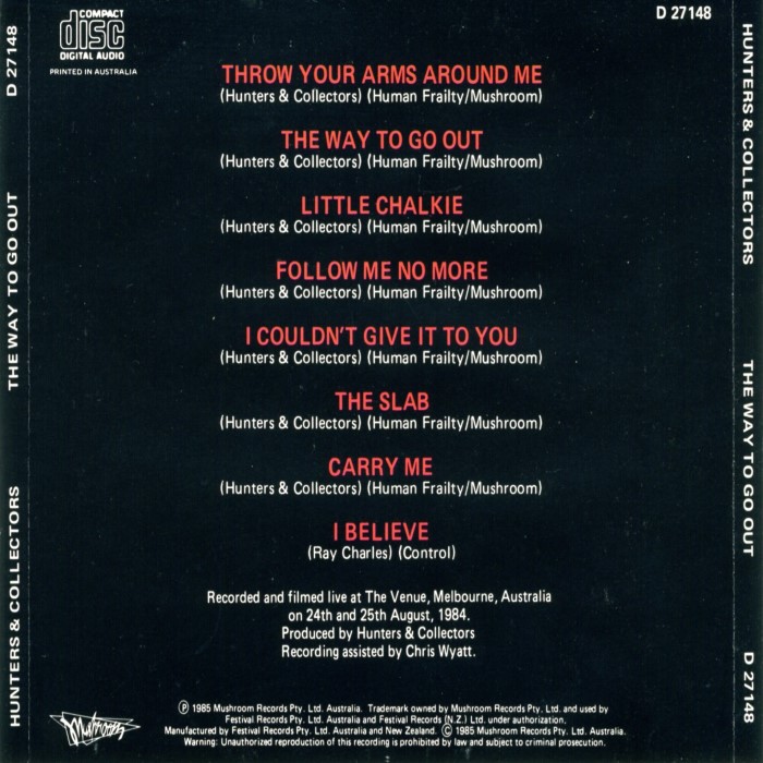 The Way to Go Out cover