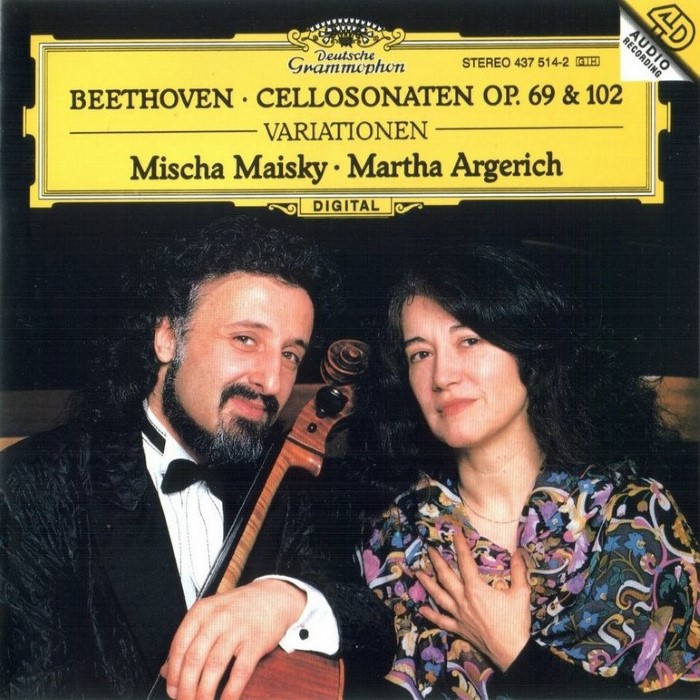 Cello Sonatas, op. 69 & 102 cover
