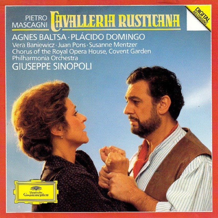 Cavalleria rusticana (Philharmonia Orchestra feat. conductor: Giuseppe Sinopoli, soprano: Agnes Baltsa, tenor: Plácido Domingo) cover
