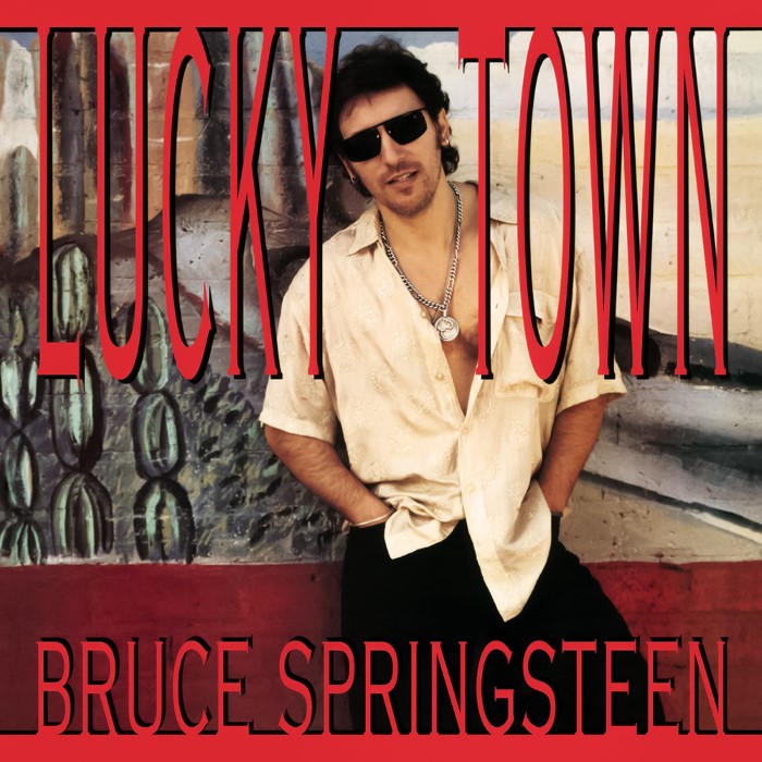 Bruce Springsteen - Lucky Town Vinyl Cover