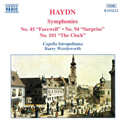 Symphonies: No. 45 "Farewell" / No. 94 "Surprise" / No. 101 "The Clock" album thumb