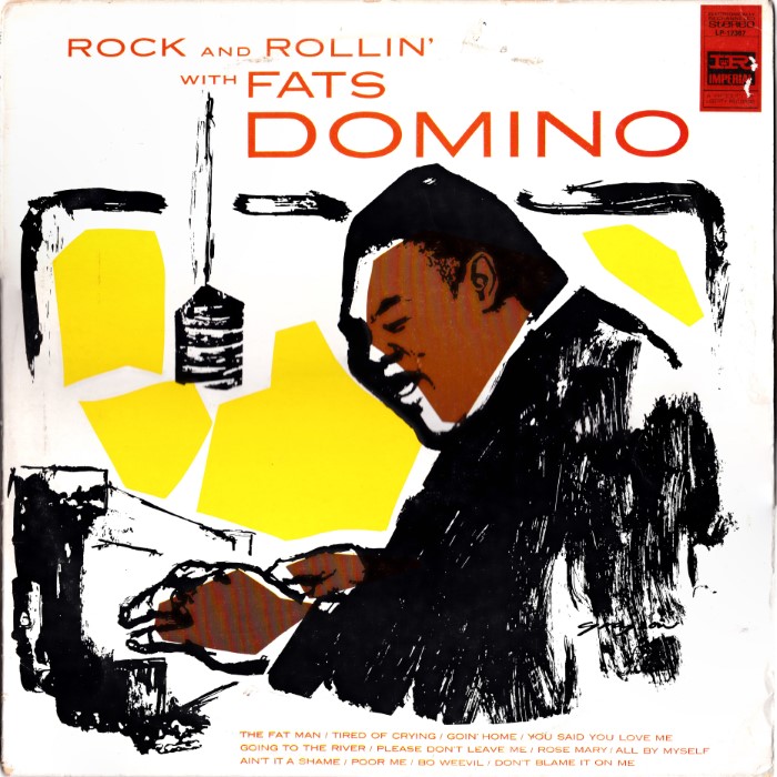 Rock and Rollin' With Fats Domino cover