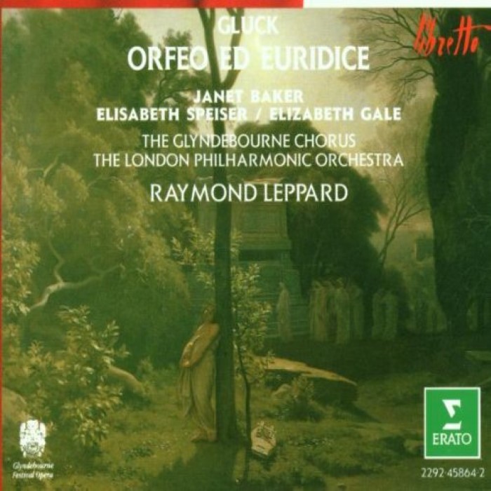 Orfeo e Euridice (The Glyndebourne Chorus & The London Philharmonic Orchestra, feat. conductor: Raymond Leppard, singers: Bake, Speiser, Gale) cover