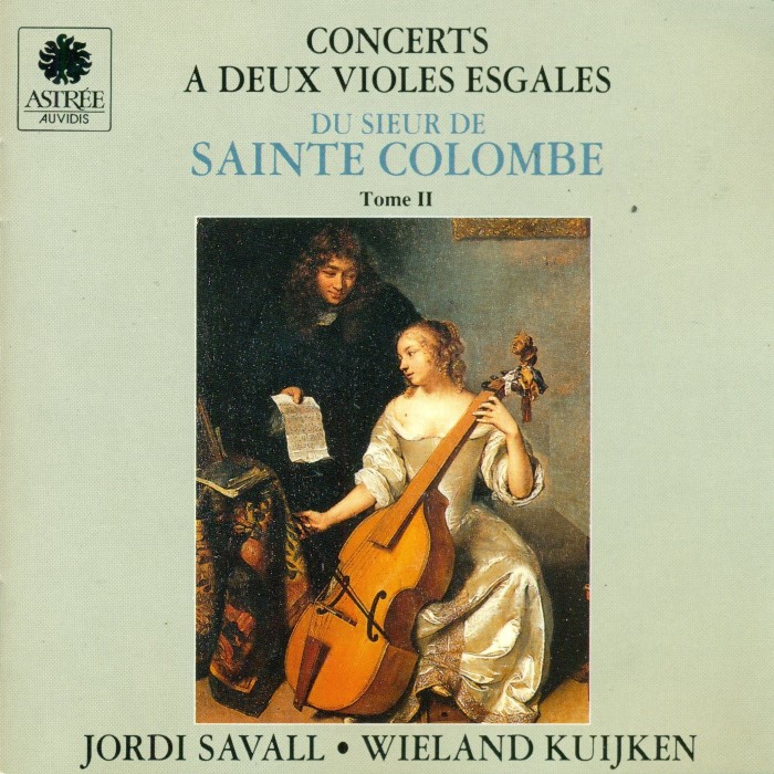 Concerts à deux violes esgales du Sieur de Sainte Colombe, Tome II cover
