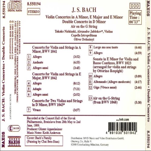Violin Concertos album thumb