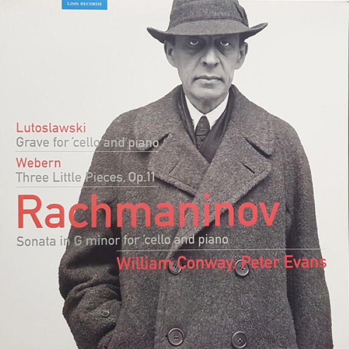 Lutosławski: Grave / Webern: Three Little Pieces / Rachmaninov: Sonata for Cello and Piano in G minor cover