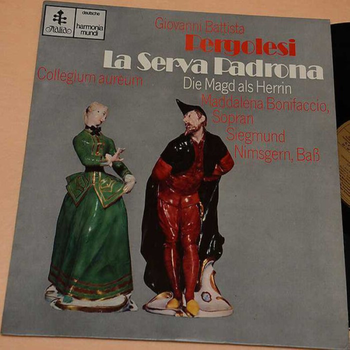 La serva padrona (Collegium Aureum) cover