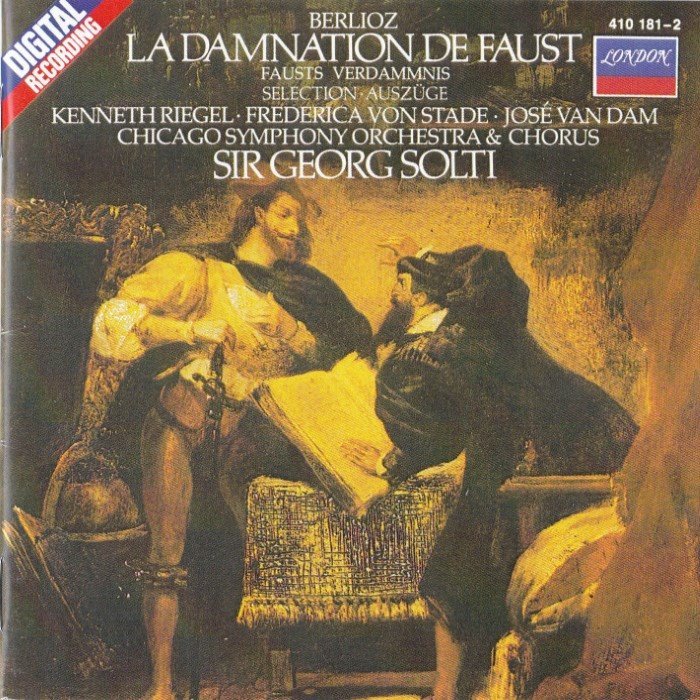 La damnation de Faust (Chicago Symphony Orchestra, Sir Georg Solti) cover