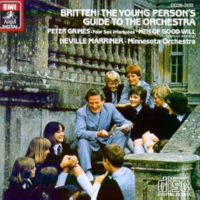 Young Person's Guide to the Orchestra / Four Sea Interludes / Men of Goodwill cover