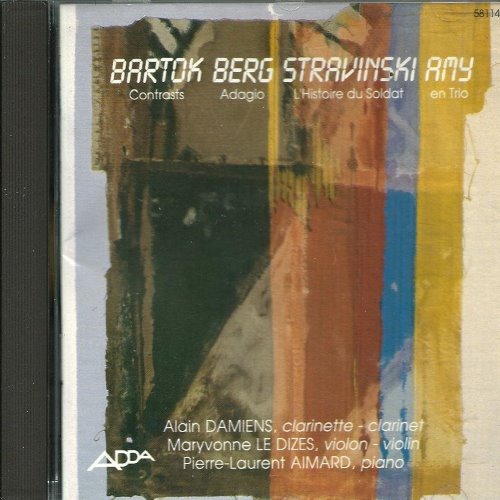 Bartók: Contrasts / Berg: Adagio / Stravinsky: L album thumb