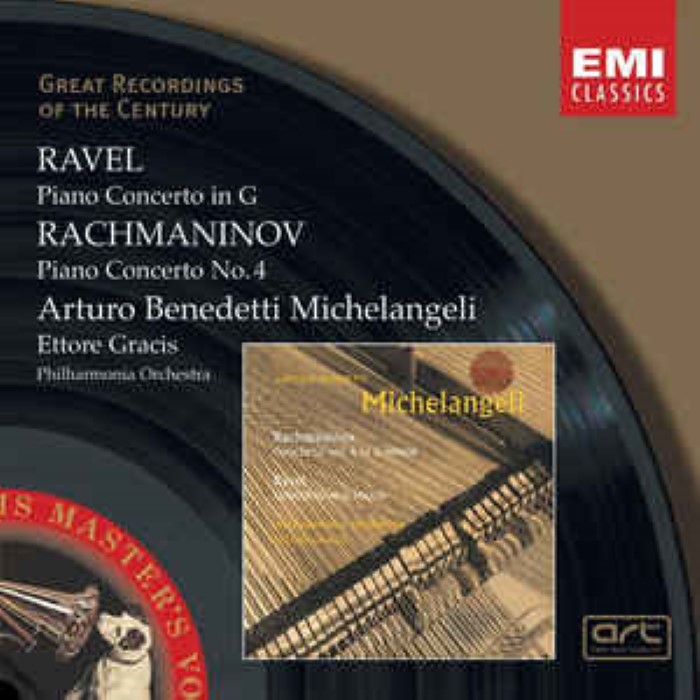 Ravel: Piano Concerto in G / Rachmaninov: Piano Concerto no. 4 cover