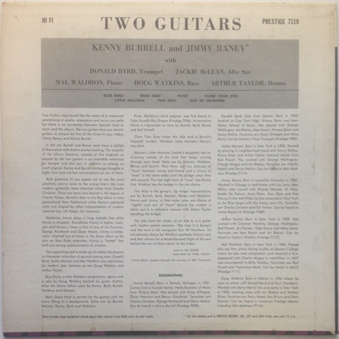 Two Guitars cover