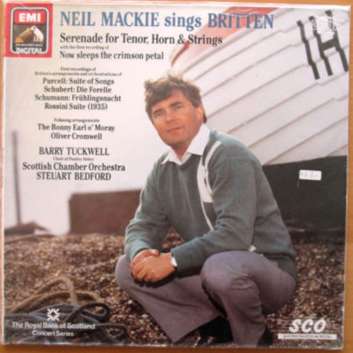 Neil MacKie Sings Britten cover