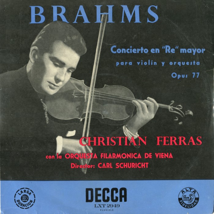 Concierto en Re mayor para violín y orquesta, op. 77 cover