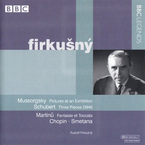 Mussorgsky: Pictures at an Exhibition / Schubert: Three Pieces, D. 946 / Martinů: Fantaisie et Toccata / Chopin / Smetana album thumb